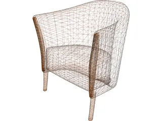 Chair Comfortable 3D Model