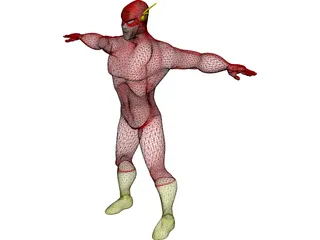 Flash [Justice League] 3D Model