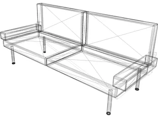 Sofa 3D Model