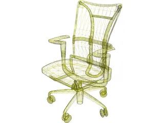 Allsteel Chair 1 3D Model