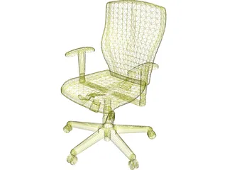 Allsteel Chair 3 3D Model