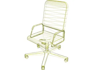 Allsteel Chair 4 3D Model