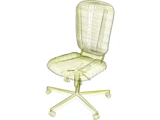 Allsteel Chair 6 3D Model