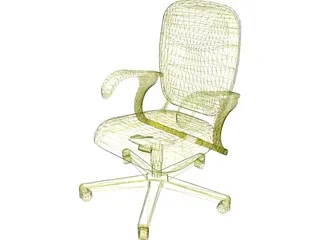 Allsteel Chair 8 3D Model