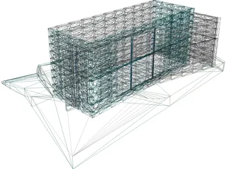 Tadao Ando-Church Of The Light 3D Model