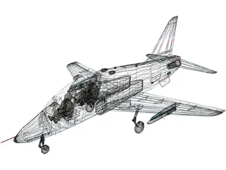 BAE Hawk G-4 Soko 3D Model