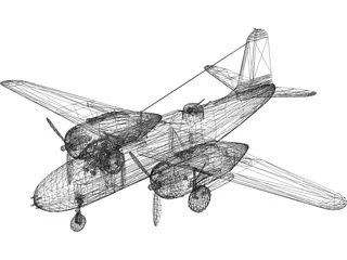 A-20 Havoc 3D Model