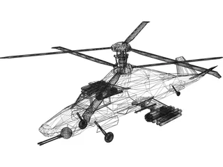 Kamov Ka-58 3D Model