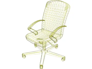 Allsteel Chair 10 3D Model