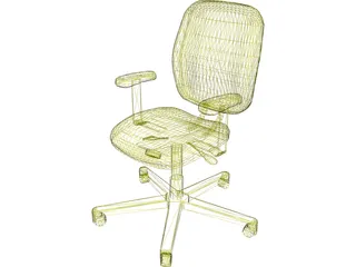 Allsteel Chair 11 3D Model