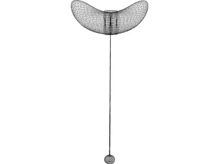 Floor Lamp Noguchi 3D Model