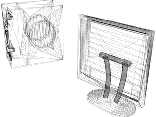 Dell Computer 3D Model