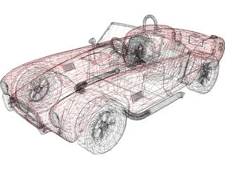 Ford Shelby Cobra 3D Model