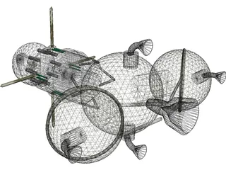 Luna 16 3D Model