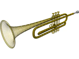 Trumpet 3D Model