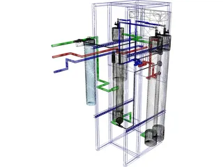 Reverse Osmosis Machine (FDA Approved) 3D Model