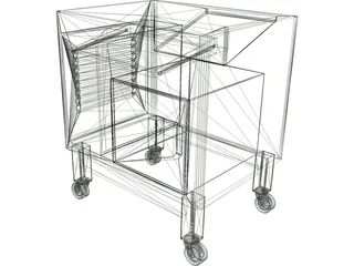 Cart 3D Model