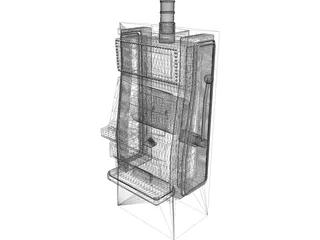 Slot Machine 3D Model