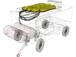 USAF Dash 60 (Power Unit) 3D Model