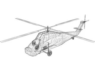 Westland Wessex 3D Model