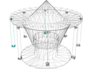 Carrousel 3D Model