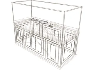 Museum Glassbox  3D Model