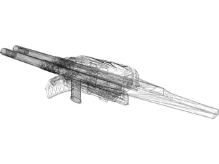 Botgun 3D Model