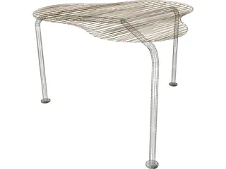 Fellini Table 3D Model