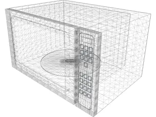 Microwave 3D Model