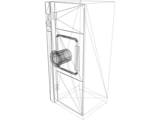 Decontamination Cabinet 3D Model