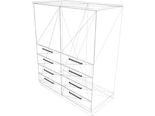 Closet 3D Model