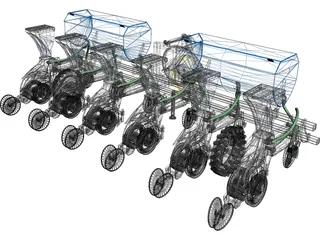 Seeder 3D Model