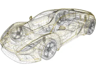 Saleen S5S Raptor 3D Model