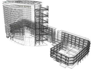 Kementerian Sumber Asli 3D Model