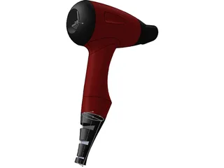 Hair Dryer 3D Model