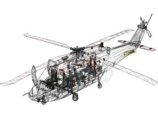 Sikorsky S-76C 3D Model