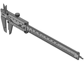 Vernier Caliper 3D Model