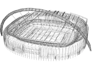 Wembley Stadium 3D Model