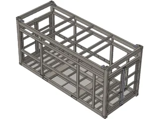 Offshore Container Frame 3D Model