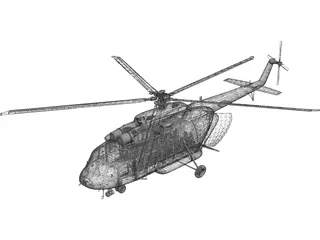 Mi-171A2 3D Model