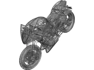 Superbike 3D Model