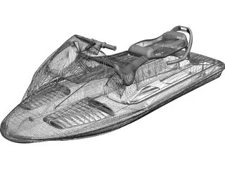 Jet Ski 3D Model