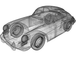 Porsche 356 3D Model