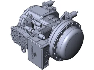 Dorin SE053 Compressor 3D Model