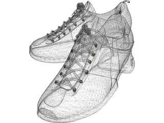 Sneakers Shoes 3D Model