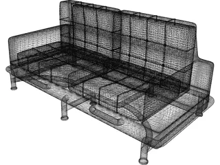 Modern Sofa 3D Model