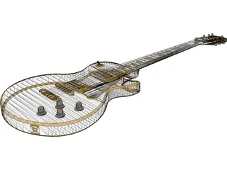 Electric Guitar 3D Model