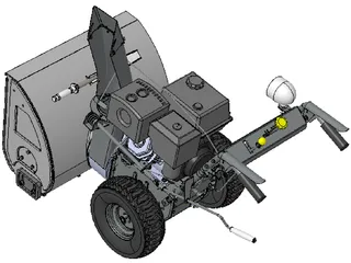 Snowblower 3D Model