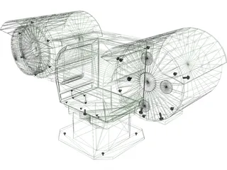 Thermal Camera 3D Model