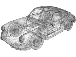 Porsche 911 (1964) 3D Model